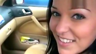 Cab driver Natali Blue fucked in a cab to earn extra money