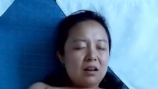 Asian Public Solo Masturbation