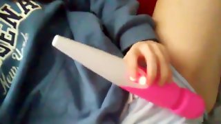 Short Compilation - Chick w/ Nice Ass Slow Grinds Pussy on Vibrating Wand