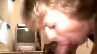 Rough Looking Blonde Street Whore Sucking Dick Point Of View