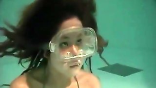 Asian Girl Underwater 7