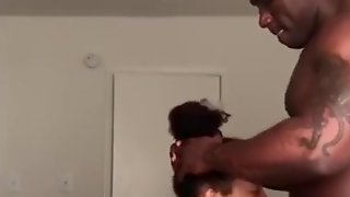 Boyfriend gives girlfriend back shots until pussy queefs