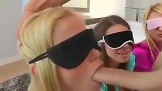 Wild Chicks Try Sucking Strippers Big Cock