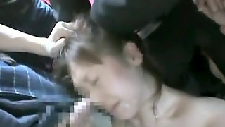 Japanese Public Gangbang