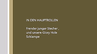 Glory Hole - Bareback 