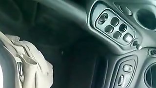 Blowjob Swallow Car