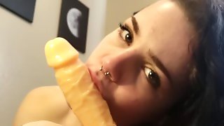 Dildo Sucking Pov Solo