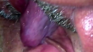 Wife squirting and cumming. Shy about being videoed