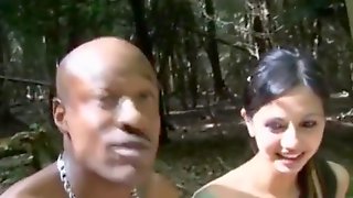 Indian jain Girl fucking blackman in forest