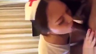 Cute nurse Korean sex tape