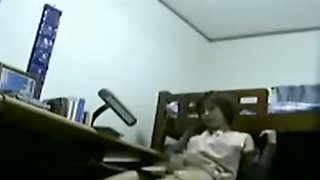 Asian Wife Masturbates