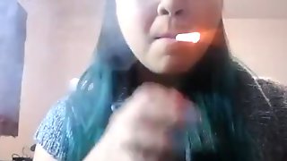 Smoking with Hello Kitty  MissDeeNicotine Loves Belmont Cigarettes
