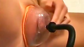 Pussy Pumping And Fucking In The Bathroom