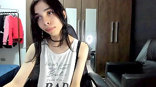 Webcam Solo, Cute Trap, Shy Masturbation