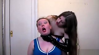 Lesbian Choking