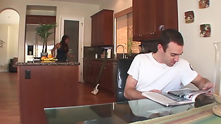 MomsWithBoys - MILF Housemaid Laurie Vargas Anal Fucks Young