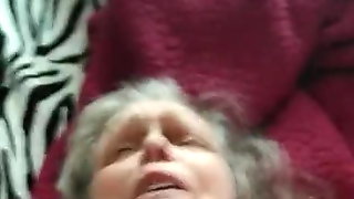 Granny on her back getting fucked PT1