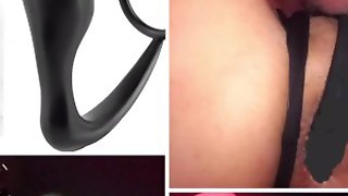 Premiering my ass-gasm cockring plug