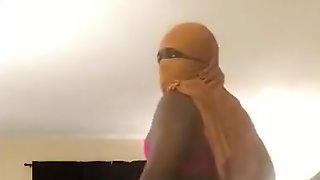Big Ass Twerk, Ebony Solo Masturbation, Hijab, Arab