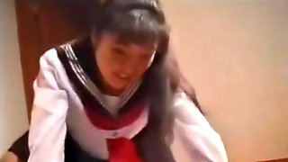 Japanese schoolgirl mixed wrestling