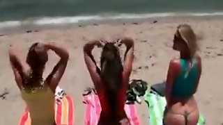 Three Hot Beach Buns From These Sexy