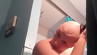 Shaving my head smooth