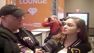 Porn Hub Booth Interview