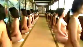 Japanese ooku girl naked dance and sex