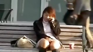 Japanese Public Masturbation