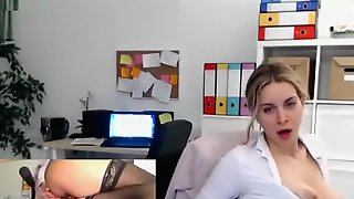 Webcam At Work Masturbate