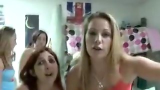 College Lesbian Party