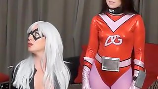 One of the most exciting Superheroine Fetish Parody Series with famous pornstars