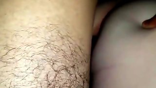 Nasty amateur wife takes her lovers cock deep in her tight asshole