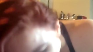 Redhead From Bumble Sucks My Dick Until I Cum