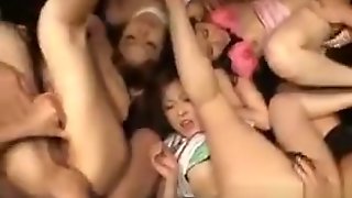 Japanese Group Orgy