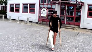 Crutches Fetish