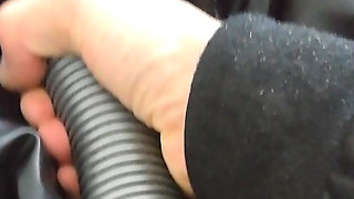 Vacuum cock with leather jacket