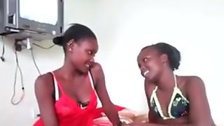 Amazing Ebony Sluts Having Great Amatuer Action