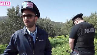 SUGARBABESTV : Fake cops Greek parody