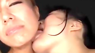 Japanese Lesbian Armpit Licking