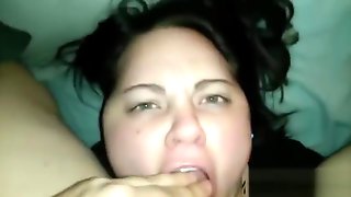 Mature chubby russian mommy mouthfuck