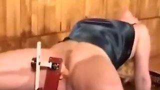 Mother Caught Using Dildo Machine