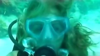 Amber Underwater Dildo