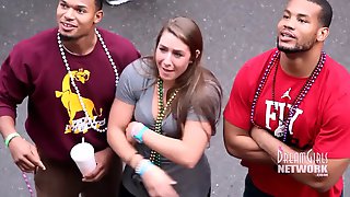 Coed flashers invade mardi gras