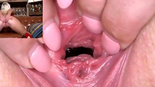 PJGIRLS Best of Pussy Gaping Compilation - Extreme Closeup