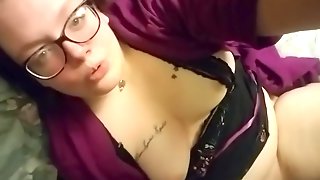 Fingering my holes and showing my tits part 1