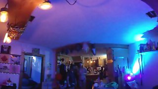 360 VR Strapon GangBang at knk Party PT 1