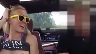 Blonde Bimbo Sells Her Car And Pounded By Pervert Pawn Guy