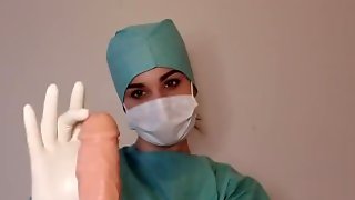 Nurse Gloves Handjob