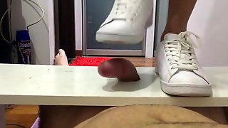 White sneakers shoejob